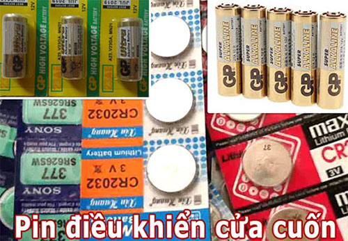 Dịch vụ thay pin điều khiển cửa cuốn tại Hải Phòng