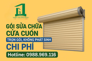 Gói sửa cửa cuốn trọn gói tại Hải Phòng – Không phát sinh chi phí, minh bạch từ đầu!